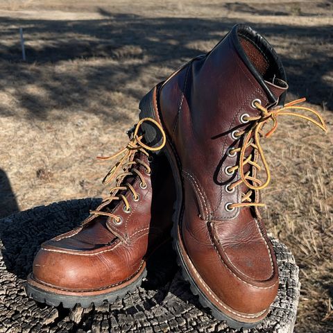 Red Wing Roughneck in S.B. Foot Briar Oil Slick