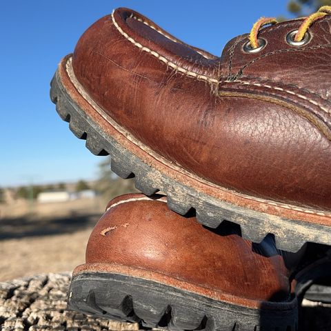 Red Wing Roughneck in S.B. Foot Briar Oil Slick