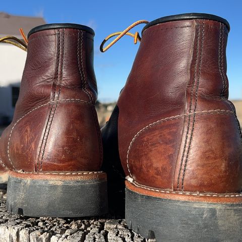 Red Wing Roughneck in S.B. Foot Briar Oil Slick