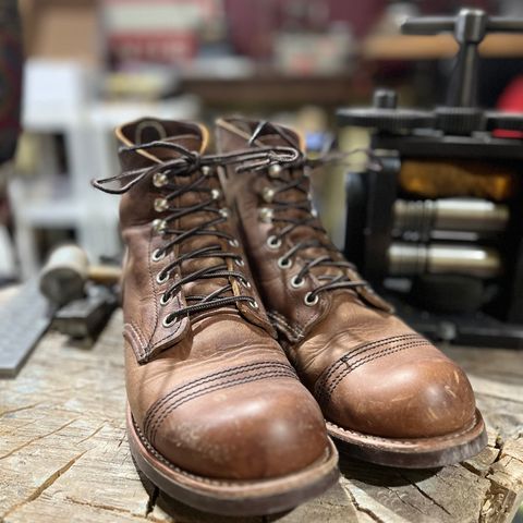 Red Wing Iron Ranger in S.B. Foot Copper Rough and Tough