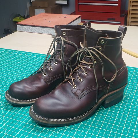 Nicks Robert in Wickett & Craig Chestnut Oiled Latigo