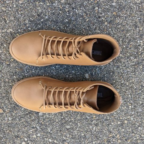 Thursday Premier High Top in Natural Vachetta
