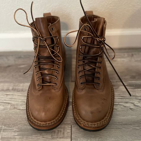 White's 350 Cutter in Horween Natural Chromexcel