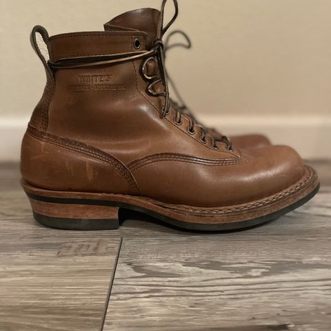 White's 350 Cutter in Horween Natural Chromexcel