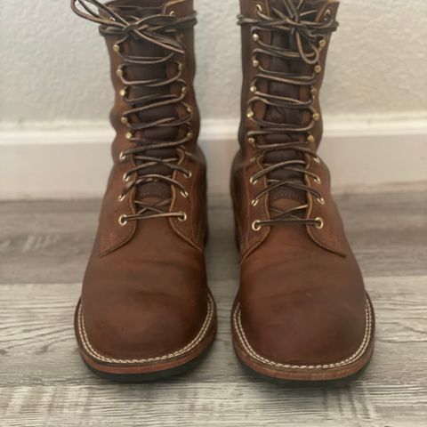 Nicks Officer in Horween Orange Predator