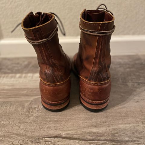 Nicks Officer in Horween Orange Predator