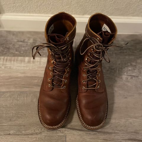 Nicks Officer in Horween Orange Predator