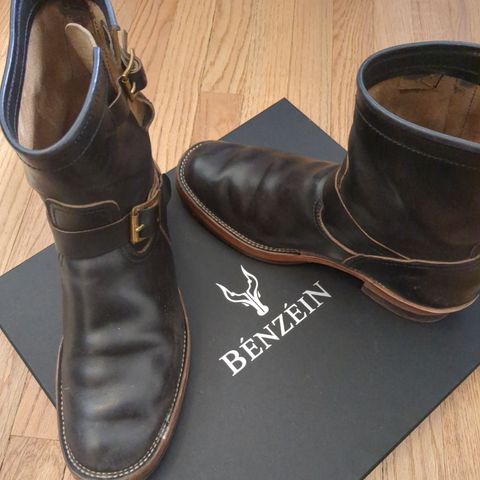 View photo of Benzein The Keeper 'Type 2' Engineer Boot in Maryam Toscanello Horsebutt