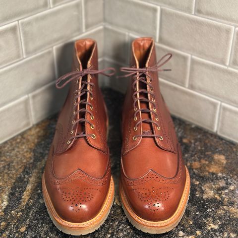 Rancourt & Co. Shortwing Boot in Walnut Latigo