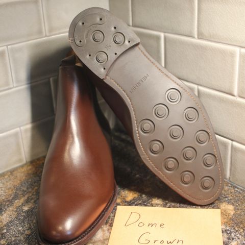 Meermin Chelsea Boot in Du Puy Brown Box Calf