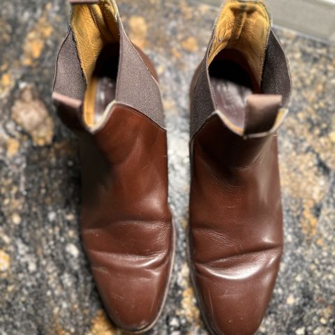 Meermin Chelsea Boot in Du Puy Brown Box Calf