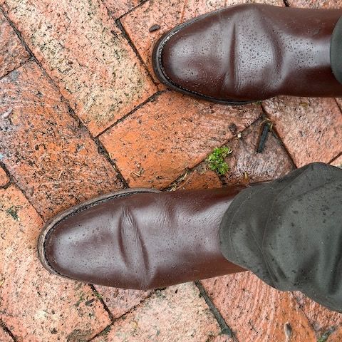 Meermin Chelsea Boot in Du Puy Brown Box Calf