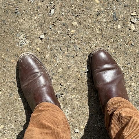 Meermin Chelsea Boot in Du Puy Brown Box Calf