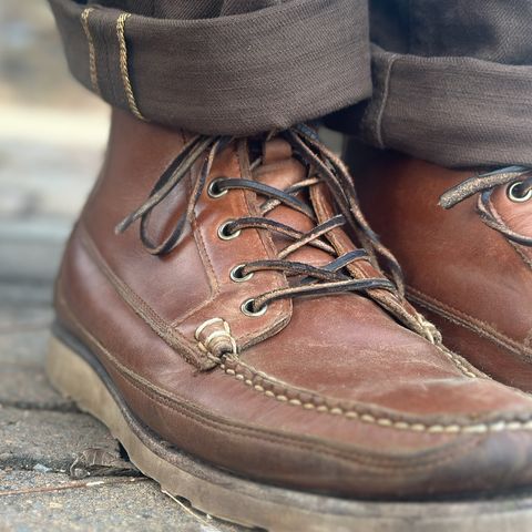 Rancourt & Co. Harrison Boot Redux in Horween Natural Chromexcel