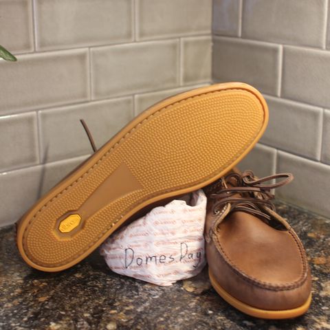 Quoddy Blucher in Horween Natural Chromexcel