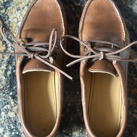 Quoddy Blucher in Horween Natural Chromexcel