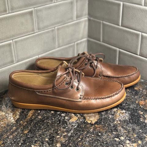 Quoddy Blucher in Horween Natural Chromexcel
