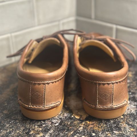 Quoddy Blucher in Horween Natural Chromexcel