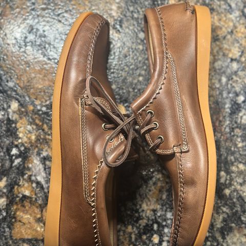 Quoddy Blucher in Horween Natural Chromexcel