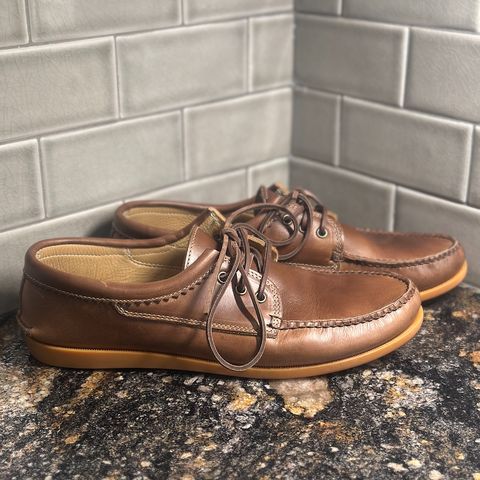 Quoddy Blucher in Horween Natural Chromexcel