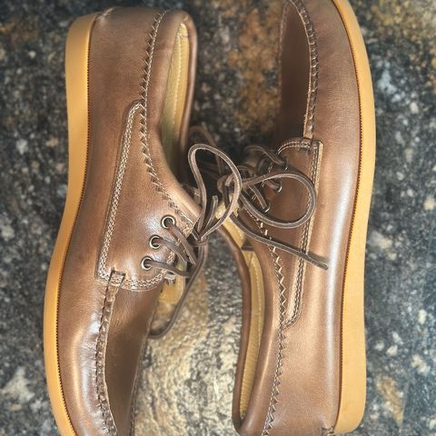 Quoddy Blucher in Horween Natural Chromexcel