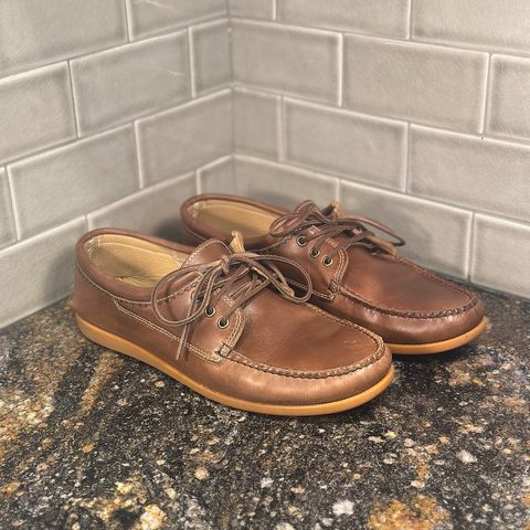 Quoddy Blucher in Horween Natural Chromexcel