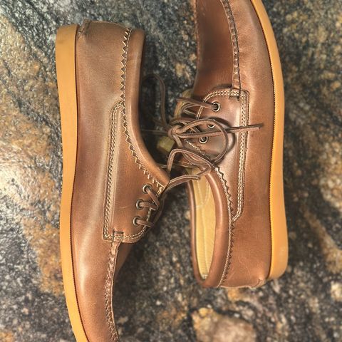 Quoddy Blucher in Horween Natural Chromexcel