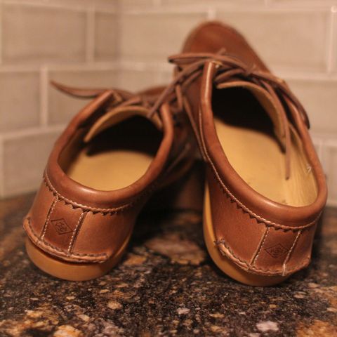 Quoddy Blucher in Horween Natural Chromexcel