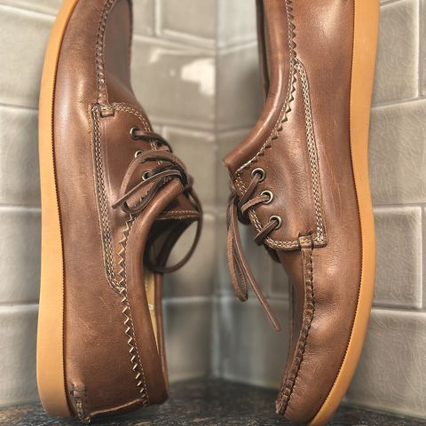 Quoddy Blucher in Horween Natural Chromexcel