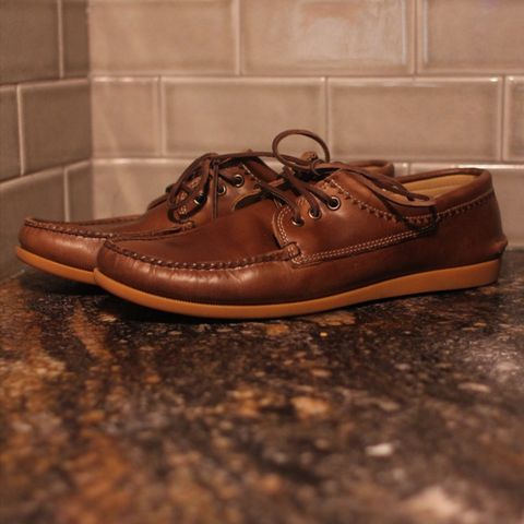 Quoddy Blucher in Horween Natural Chromexcel