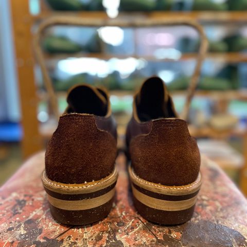 DIY Work Oxford in LaBelle Supply Walnut Oil Tanned Loggertan
