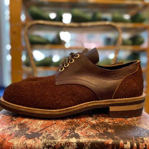 DIY Work Oxford in LaBelle Supply Walnut Oil Tanned Loggertan