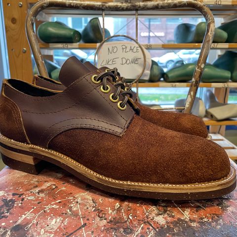 DIY Work Oxford in LaBelle Supply Walnut Oil Tanned Loggertan