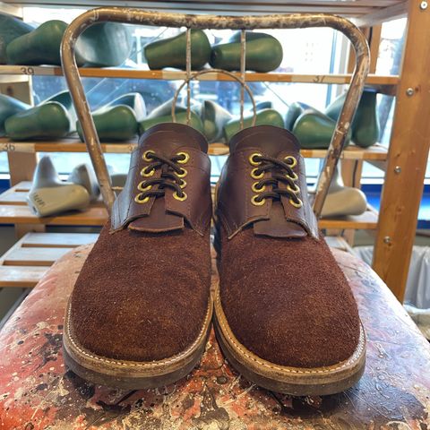 DIY Work Oxford in LaBelle Supply Walnut Oil Tanned Loggertan