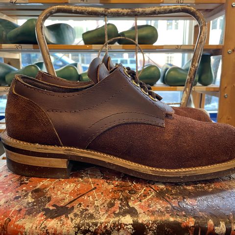 DIY Work Oxford in LaBelle Supply Walnut Oil Tanned Loggertan