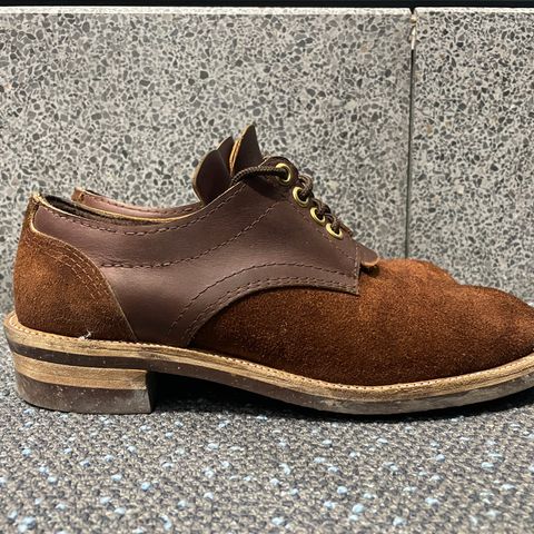 DIY Work Oxford in LaBelle Supply Walnut Oil Tanned Loggertan