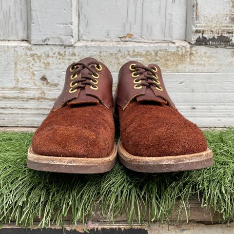 View photo of Self-Made Work Oxford in LaBelle Supply Walnut Oil Tanned Loggertan