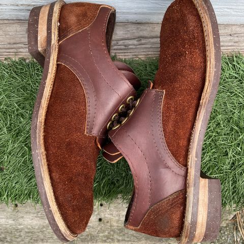 View photo of Self-Made Work Oxford in LaBelle Supply Walnut Oil Tanned Loggertan