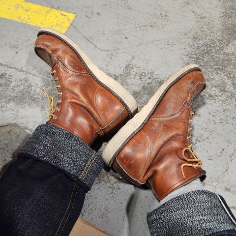 View photo of Red Wing 6-Inch Classic Moc in S.B. Foot Oro Legacy