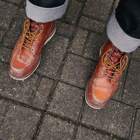 View photo of Red Wing 6-Inch Classic Moc in S.B. Foot Oro Legacy