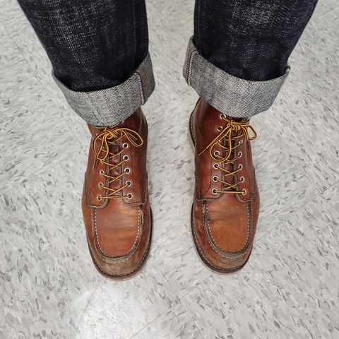 View photo of Red Wing 6-Inch Classic Moc in S.B. Foot Oro Legacy