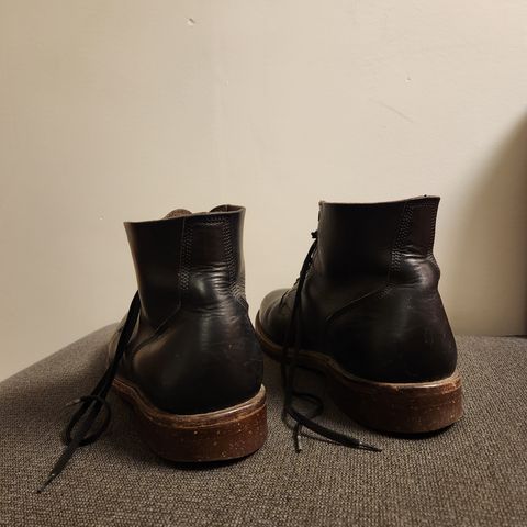 View photo of Oak Street Bootmakers Field Boot in Horween Black Chromexcel