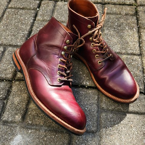 Search result thumbnail of Grant Stone Diesel Boot in Horween Color 8 Chromexcel