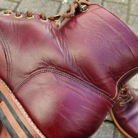 View photo of Grant Stone Diesel Boot in Horween Color 8 Chromexcel