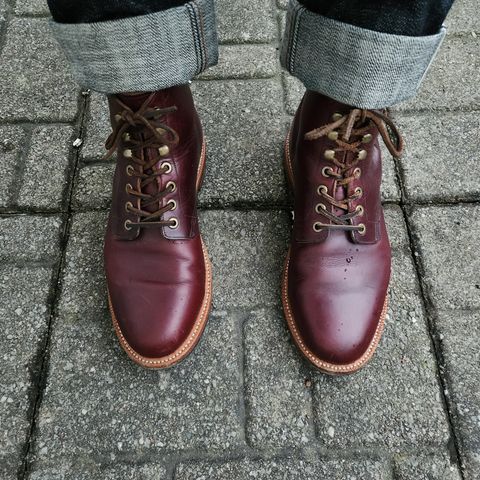 View photo of Grant Stone Diesel Boot in Horween Color 8 Chromexcel