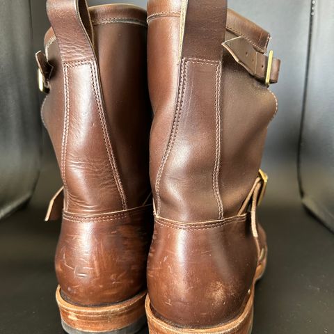 View photo of Viberg Engineer in Horween Brown Chromexcel Horsebutt