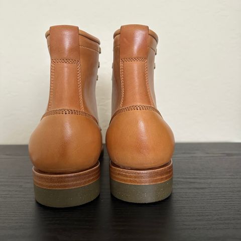 View photo of Flame Panda Service Boot in Maryam Natural Horsebutt