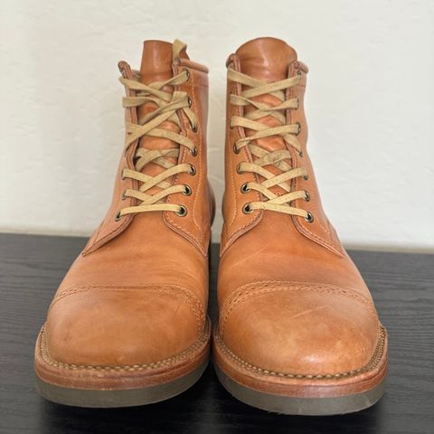 View photo of Flame Panda Service Boot in Maryam Natural Horsebutt