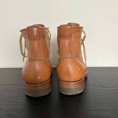 View photo of Flame Panda Service Boot in Maryam Natural Horsebutt