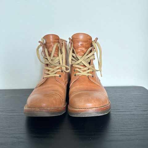 View photo of Flame Panda Service Boot in Maryam Natural Horsebutt